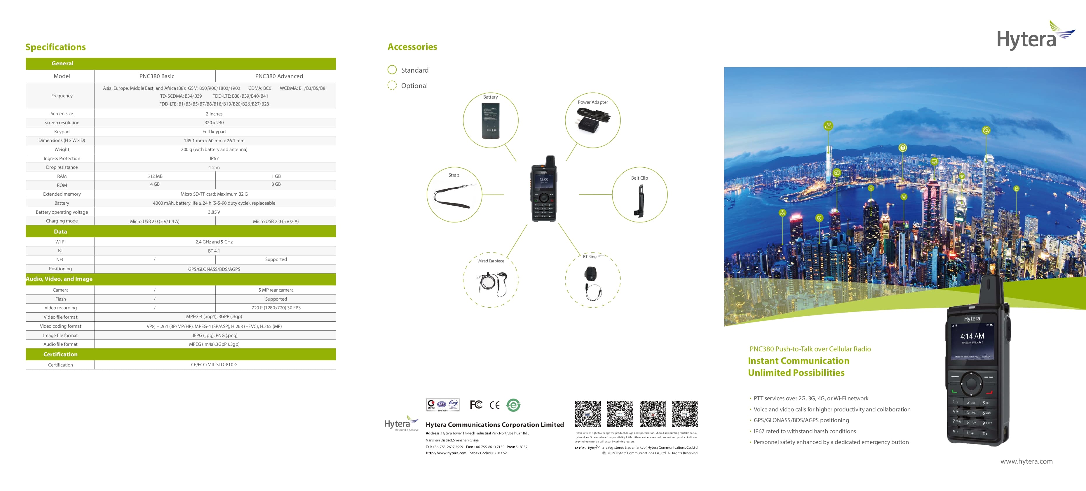Hytera PNC 380