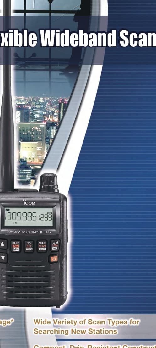 ICOM IC-R6