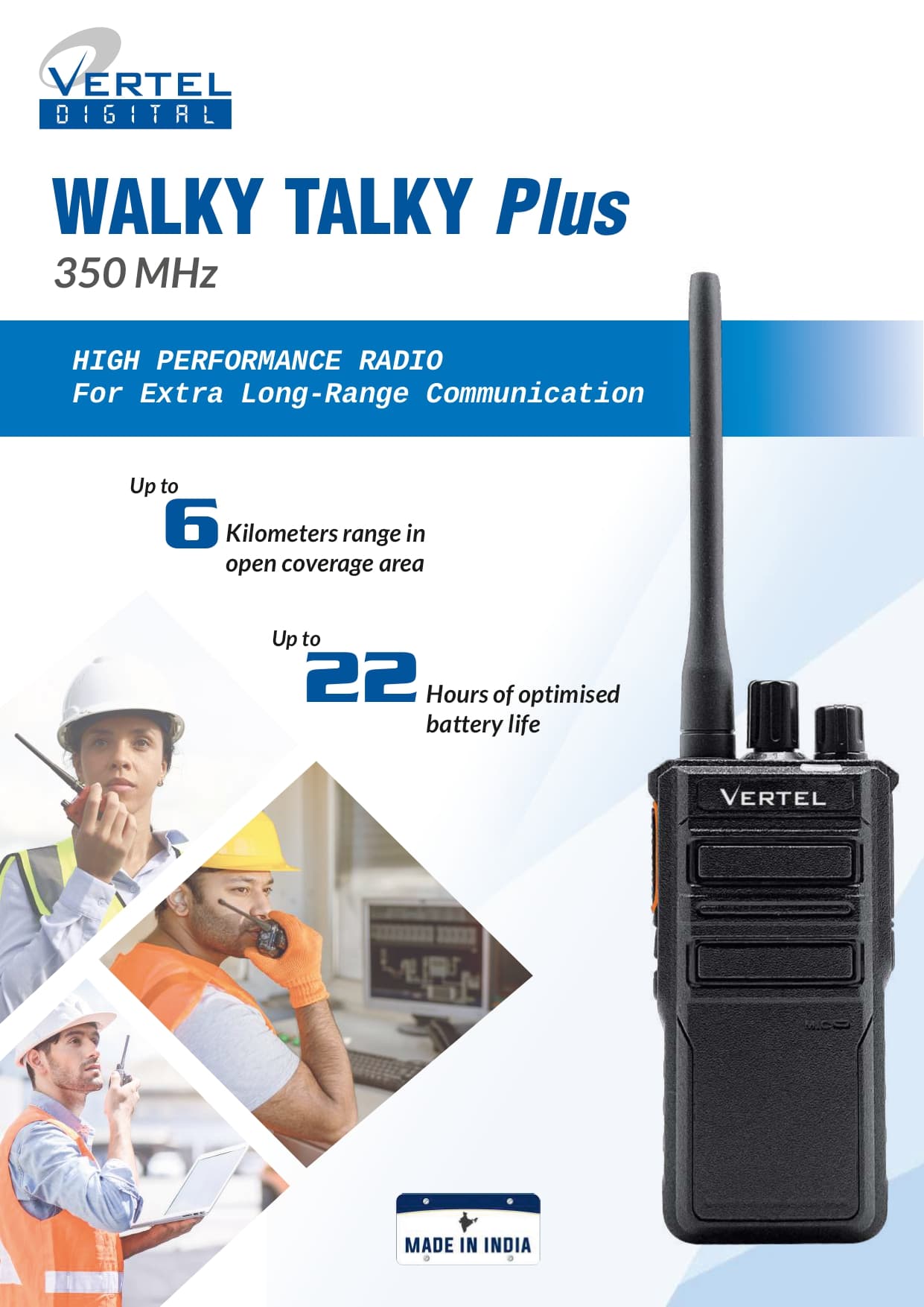 Vertel Walky Talky Plus