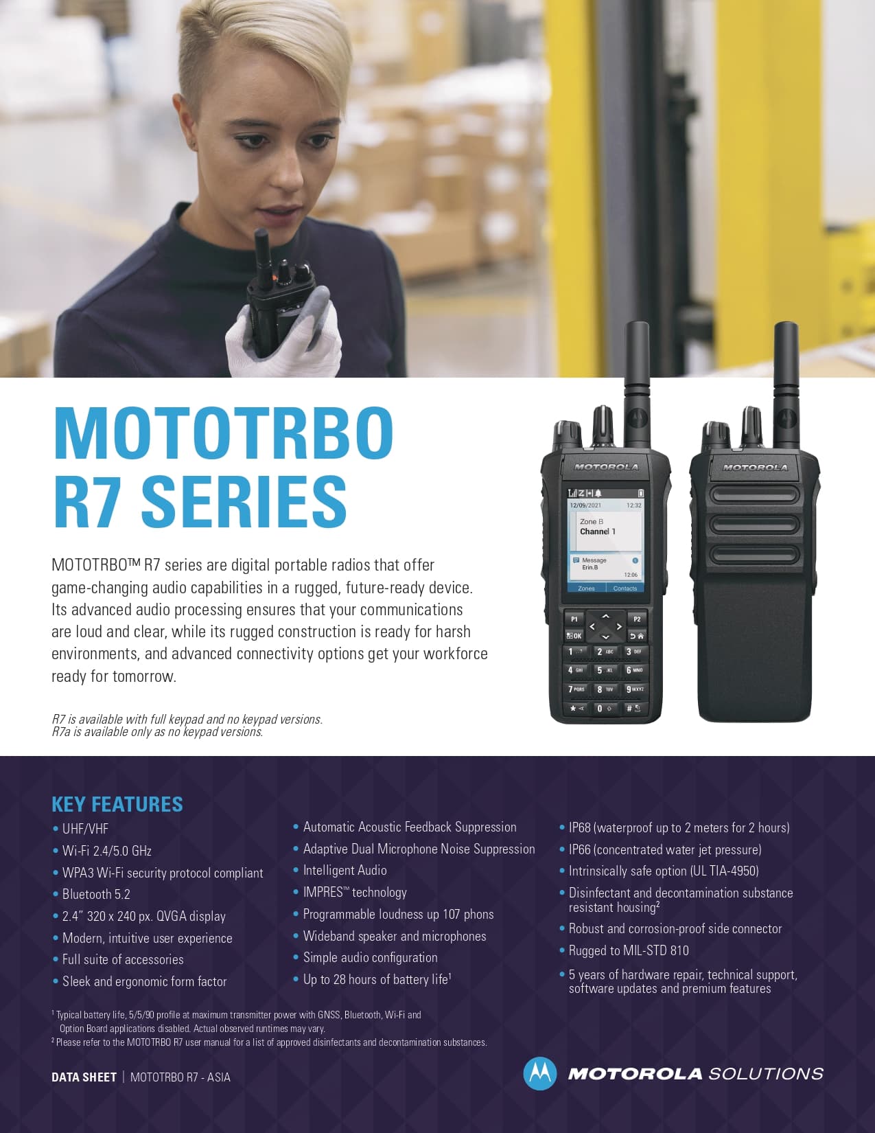 Motorola MOTOTRBO R7